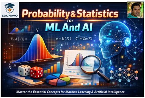 Probability and Statistics for ML and AI