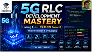 5G RLC Development Mastery using C++ | TS 38.322 Protocol Implementation & Debugging